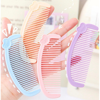 Lược cần tay mini trái tim màu sắc ngọt ngào dễ thương MIUSHOP thuận tiện bỏ túi mang đi nhiều nơi