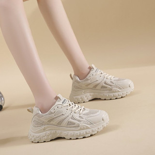 Giày mwc 0723 - giày thể thao nữ, sneaker da siêu êm chân đế độn 4cm hot trend