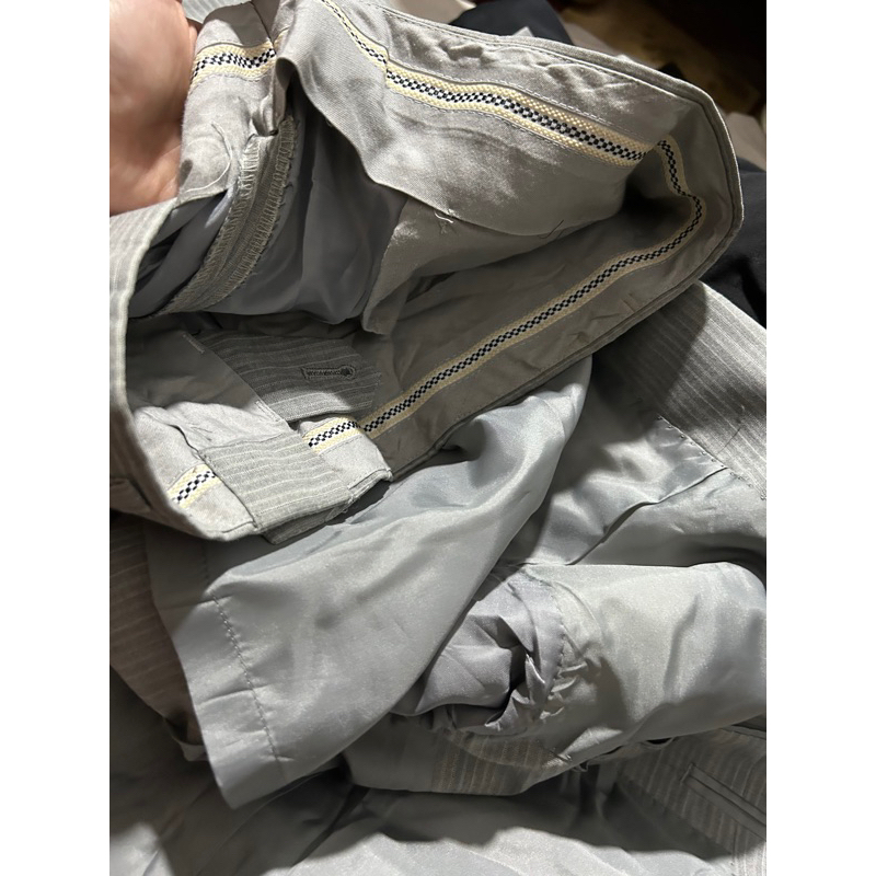 ❣️Set Vest Bộ Nam Vintage Hè ThuXám sọc dọc nhuyễn 1 lớp 2hands 💯