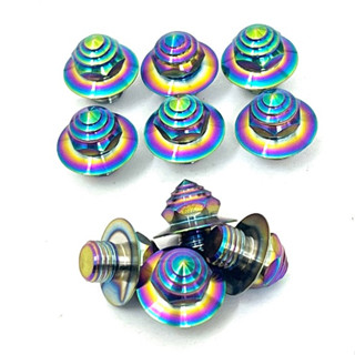 Ốc Chân Gương Titan 7 Màu Gắn Lỗ Chân Gương Gắn Cho Mọi Dòng Xe Trend 2024