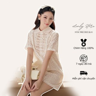 Váy polo kiểu nữ ngắn tay phối cổ Linly Store V-PL2
