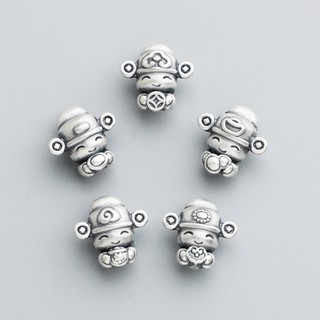 Charm nối thần tài bạc 999 - tổng kho sỉ charm bạc