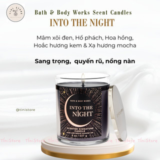 Nến thơm bath & body works 1 bấc - single wick scent candle bbw