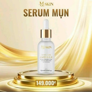 Cao mụn sâm vàng tăng kèm serum mụn