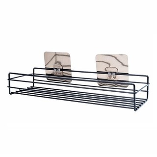 [Thiết Kế Tiện Lợi] Kệ Dán Tường Chữ Nhật Nghệ Thuật Sơn Tĩnh Điện Hàng Loại 1 Siêu Chắc Dày Dặn