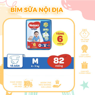 Tã dán huggies dry hương tràm trà size m76+10/l68/xl62/xxl56