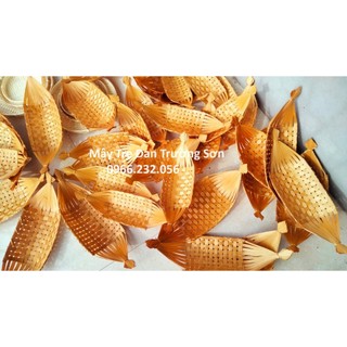 Thuyền tre đan trang trí giá rẻ