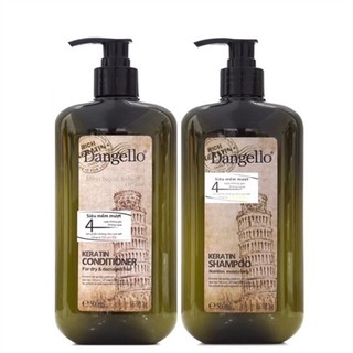 DẦU GỘI XẢ KERATIN DANGELLO SIÊU MƯỢT CHÍNH HÃNG 500ML