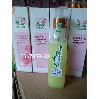 Kem ủ trắng da toàn thân sắc hương