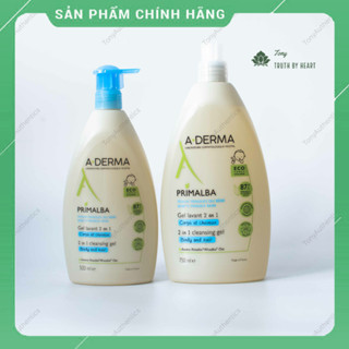 [Bill mới] Sữa tắm gội 2in1 cho bé Aderma Primalba Kid cho trẻ từ sơ sinh