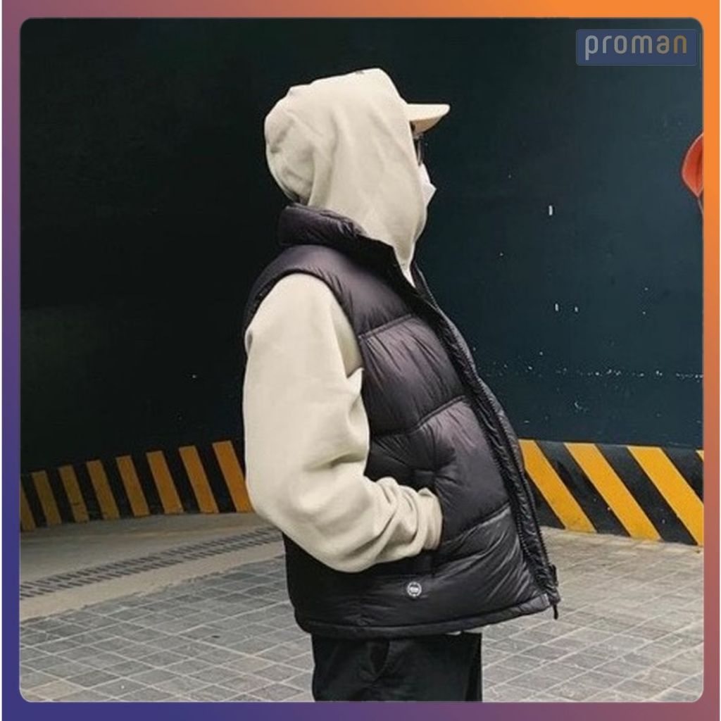 Áo Khoác GILE Nam Nữ Cao Cấp, Áo Gile Phao Nam Nữ Phong Cách Trẻ Trung Sang Chảnh AK01 - PROMAN