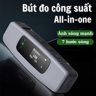 Bút đo công suất quang mini youysi kết hợp soi sợi quang 10mw màn hình oled độ sáng cao, bút
