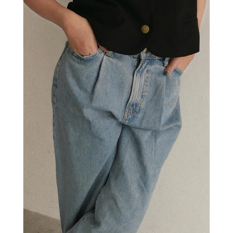 DE PLAGE - QUẦN JEANS MID-RISE