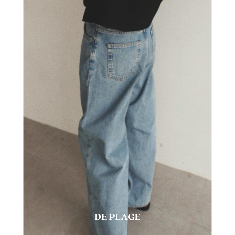 DE PLAGE - QUẦN JEANS MID-RISE