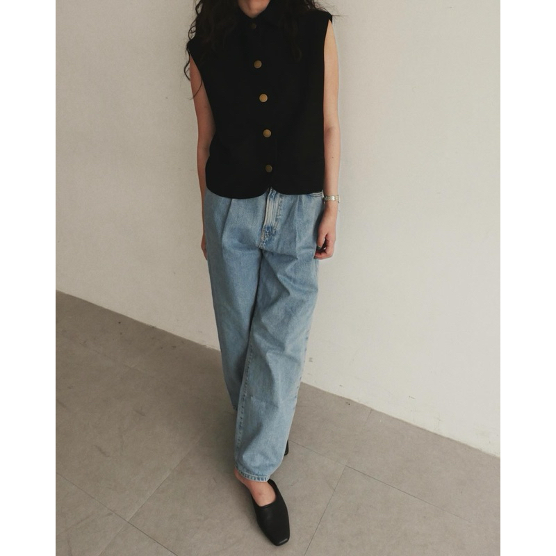 DE PLAGE - QUẦN JEANS MID-RISE