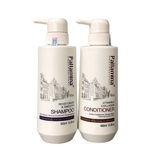 DẦU GỘI XẢ PALLAMINA COLLAGEN KERATIN COMPLEX SIÊU MỀM MƯỢT 400ML