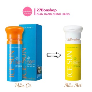 (MẪU MỚI) KEM CHỐNG NẮNG ICE SUN NATURE REPUBLIC SPF50+/PA++++
