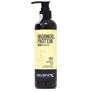 Kem dưỡng xả khô PPT Delofil Arganoil Protein siêu mềm mượt không xả lại nước 260ml