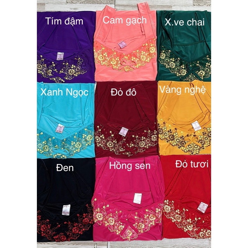 Đầm ngủ nữ, đầm thun lạnh dây bản phối ren