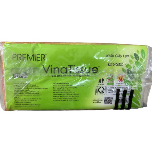 Khăn Giấy Lụa Vinatissue 180 Tờ (1 gói)