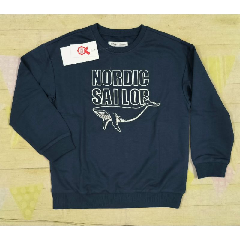 Áo nỉ bé trai Canifa