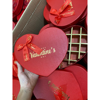 hộp đựng socola valentine trái tim