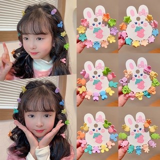 Set 10 kẹp hoa Ulzzang kẹp tóc mái cho bé xinh xắn dễ thương
