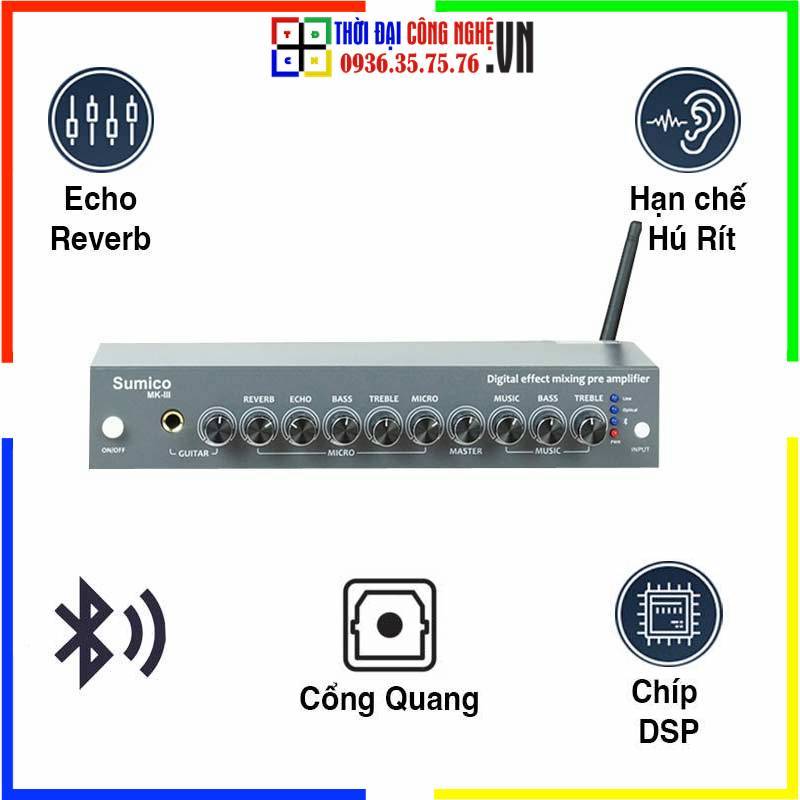 Mixer Sumico MK3, Optical, Bluetooth, Echo + Reverb