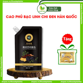 Cao phủ bạc linh chi đen Hàn Quốc, dầu gội phủ bạc linh chi đen, phủ đen mái tóc nuôi dưỡng tóc đen khỏe bóng mượt 240ml