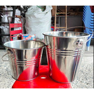 Xô inox đựng đá đựng nước có quai xách