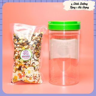 [Tặng Hủ Đựng] Combo Thức Ăn Trộn Siêu Ngon cho Hamster