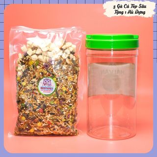[Tặng Hủ Đựng] Combo Thức Ăn Trộn Siêu Ngon cho Hamster