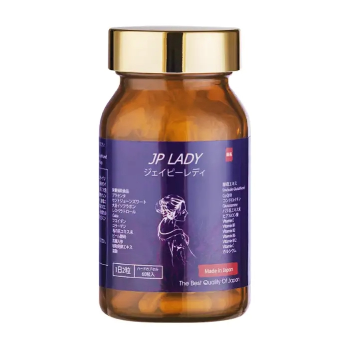 [CHÍNH HÃNG] Jpanwell JP Lady Viên Uống Hỗ Trợ Cho Phụ Nữ Tiền Mãn Kinh 60 Viên Nhật Bản