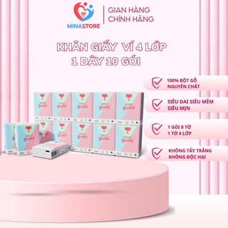 Khăn giấy bỏ túi - khăn giấy ví mini chất lượng cao thương hiệu gumi
