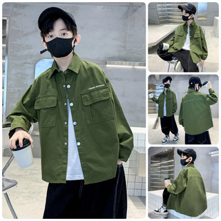 áo sơ mi bé trai áo khoác cho bé khoác ngoài ST30 Size 100-150 15-35 kg thời trang trẻ em hàng quảng châu