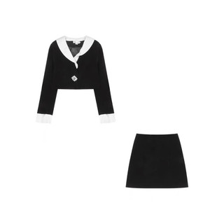 SET váy nhung đen đính đá #23#01#04