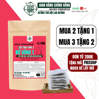  Trà tăng size vòng 3 nở vòng 1 Bội Lan Đường giúp săn chắc mông và nở ngực bịch 50 gói lọc