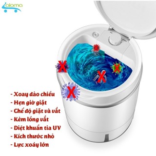 (Bảo hành 12 tháng) Máy giặt mini bán tự động chính hãng DEKE XPB-10 Giặt quần áo cho bé