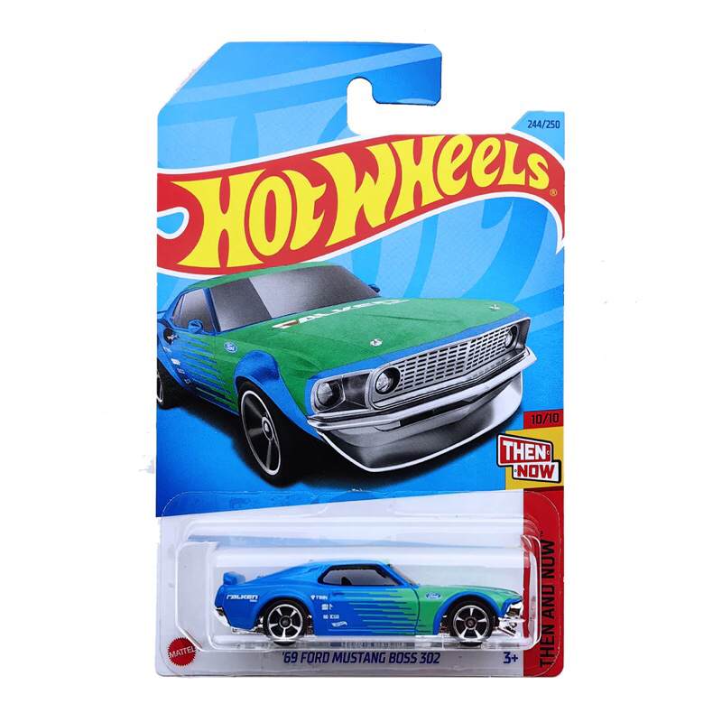 Xe mô hình Hot Wheels ‘69 Ford Mustang Boss 302