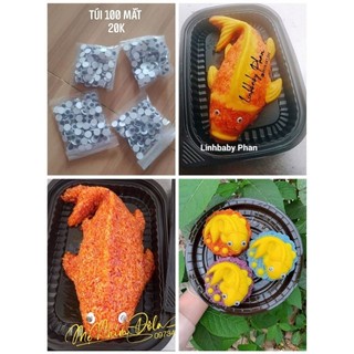 khuôn cá chép tròn 9cm