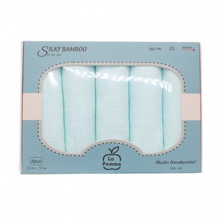 Set 5 Khăn sữa sợi tre lụa (30x30) La Pomme, Sumi Baby