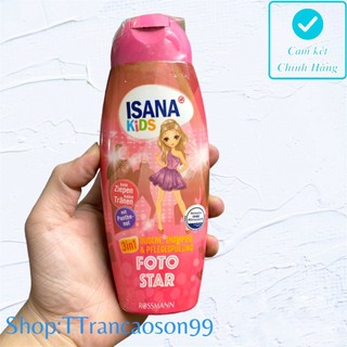 Sữa tắm gội isana kids 300ml đức