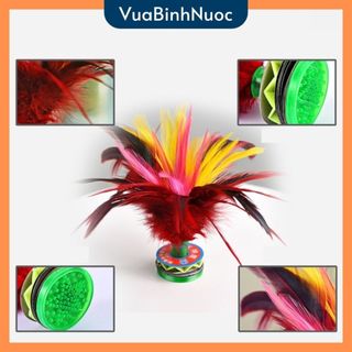 Quả cầu đá lông gà lông ngỗng, tập thể dục, giải trí, trái cầu đá trẻ em và người lớn - Vuabinhnuoc