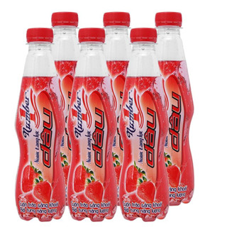 Lốc nước tăng lực Number one vị dâu 6 chai 330ml