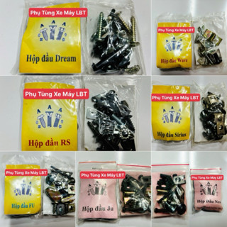 Bộ Ốc Bắt Đầu Đèn Xe Dream - Sirius - Wave - Wave Rs - Future 1 - Future Neo - Jupiter - Wave Alpha Hàng Cao Cấp