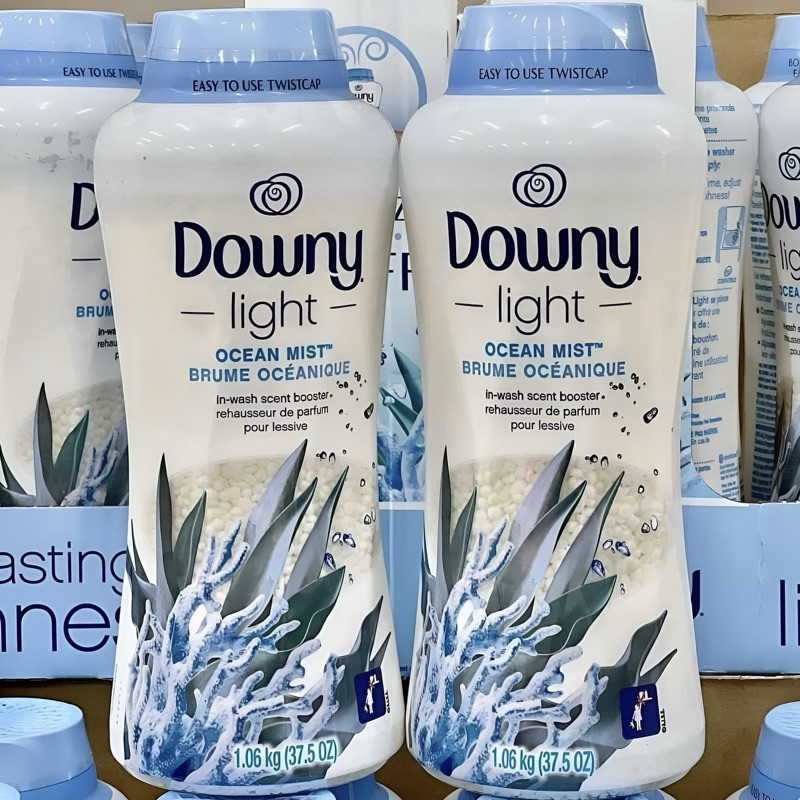 (Hoả Tốc) Viên Xả Vải Downy Light Ocean Mist Hương Tươi Mát 1.06kg của Mỹ