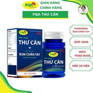 PQA Thư Cân Hỗ Trợ Giảm Các Triệu Chứng Run Chân Tay, Đau Đầu, Chóng Mặt Do Trúng Phong Hộp 30 Viên