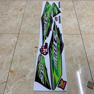 Tem Xe Wave Tem Lửa Wave Mẫu Mới Dán Xe Wave 50/100/110