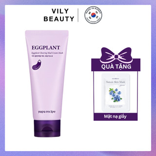 Mặt nạ đất sét cà tím Papa Recipe Eggplant Clearing Mud Cream Mask
