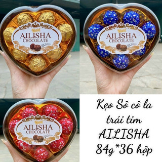 🍫 kẹo socola sữa hạnh nhân ailisha